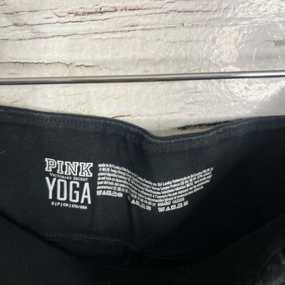 Victoria's Secret PINK Black Leggings with Gold Sequins - Picture 9 of 9